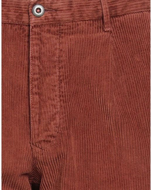 Incotex Red Pants for men
