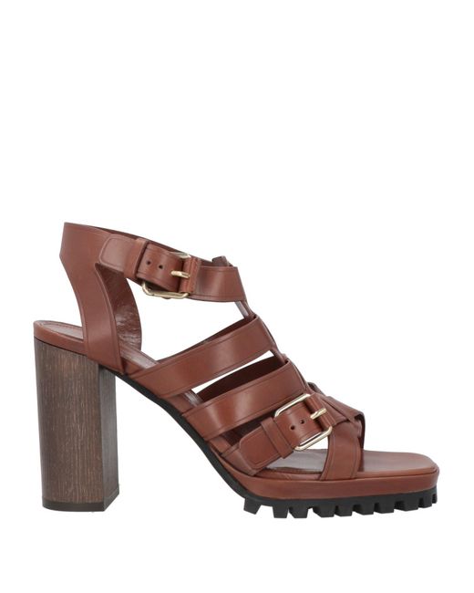 Tamara Mellon Brown Sandale