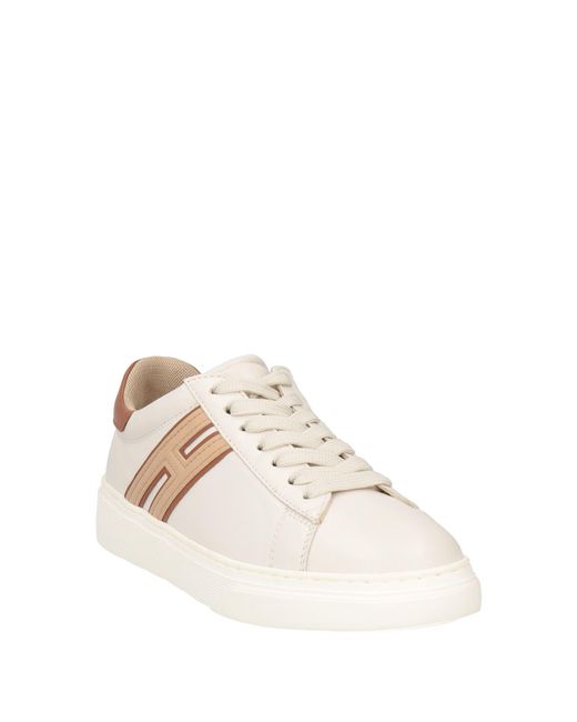Hogan Natural Sneakers Leather