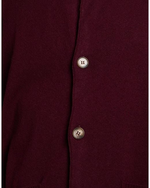 Alpha Studio Red Cardigan for men