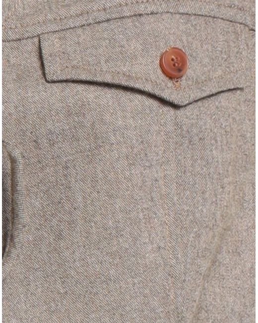 Alysi Gray Chocolat Tailored Vest Wool, Polyester, Viscose, Elastane