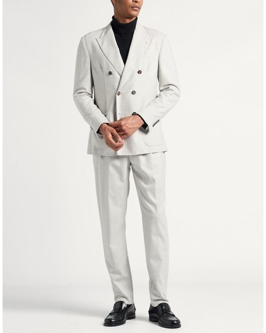 Traje Eleventy de hombre de color White