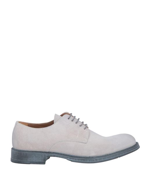 Berna White Lace-up Shoes for men