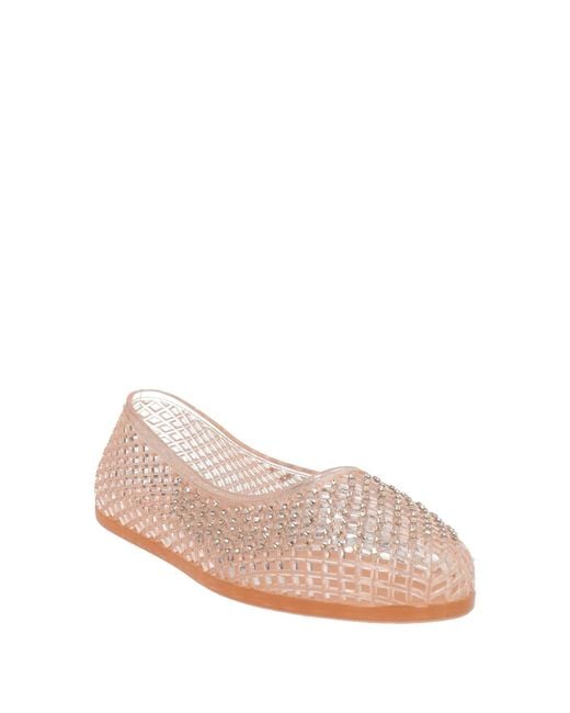 Ancient Greek Sandals Pink Ballet Flats Rubber