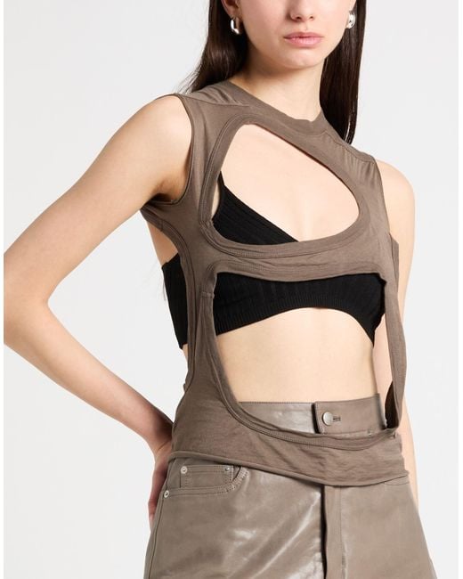 Camiseta de tirantes Rick Owens de color White