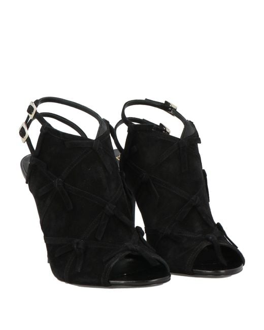 Roger Vivier Black Sandals Leather