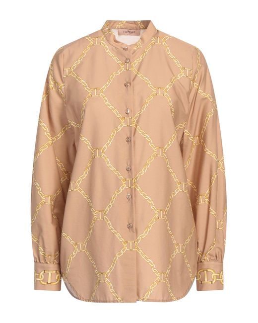 Camicia di Twinset in Natural