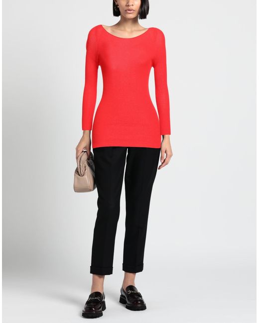 Anonyme Designers Red Sweater