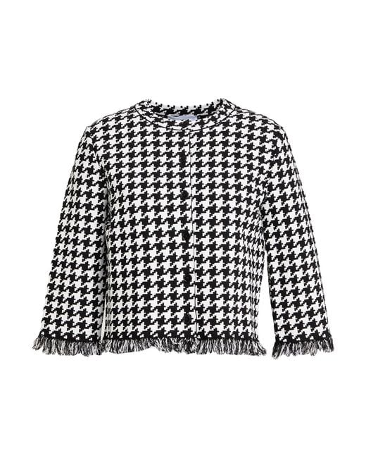McQueen Black Cardigan Viscose, Polyester, Polyamide, Elastane