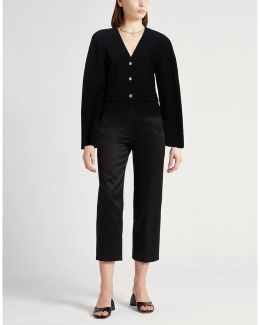 Nanushka Black Blazer Polyester, Elastane