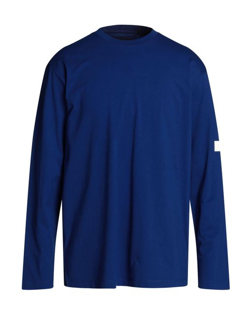 Y-3 Blue T-shirt for men