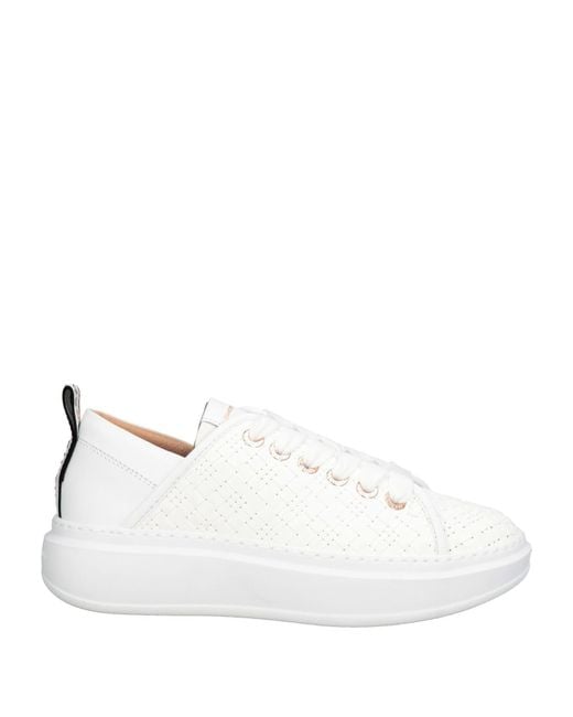 Alexander Smith Natural Sneakers Leather