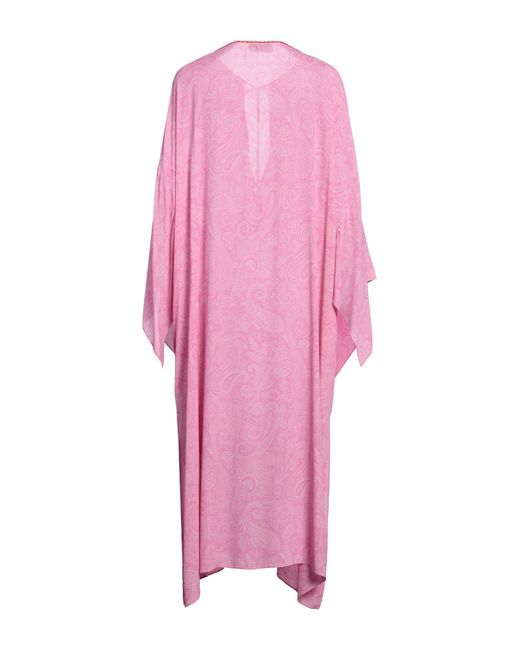 Etro Pink Midi-Kleid