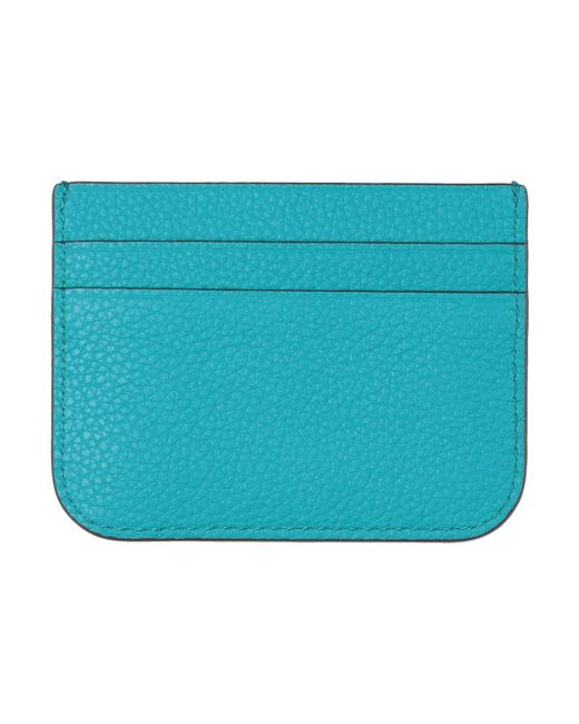 Tory Burch Blue Cardholder Leather