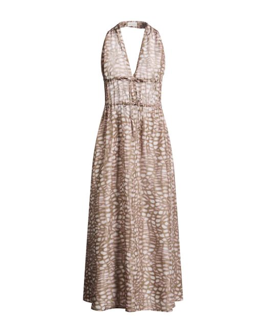 Dries Van Noten Natural Maxi Dresses