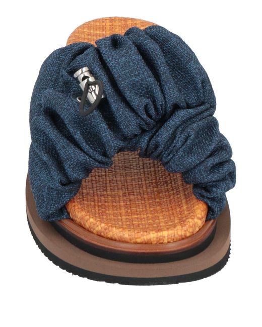 Hogan Blue Sandals