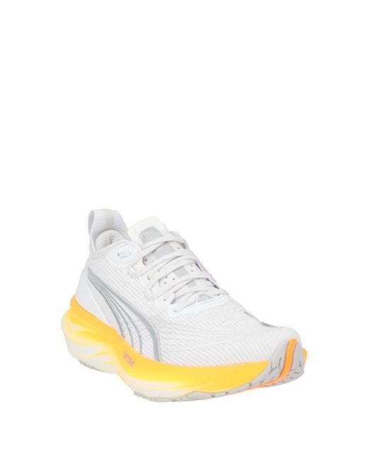 PUMA Yellow Trainers