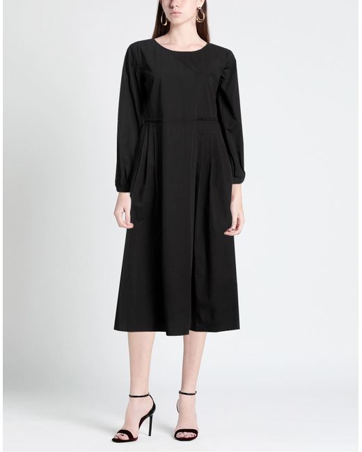 Momoní Black Midi Dress