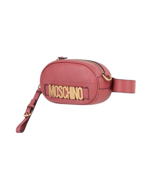 Moschino Leather Bum Bag in Cocoa (Brown) | Lyst Australia