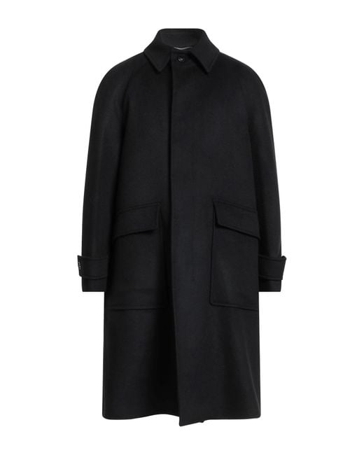 PT Torino Black Coats for men