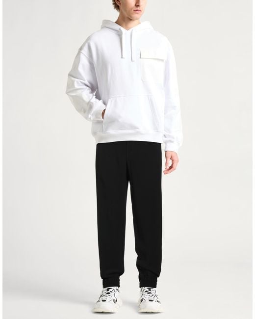 McQueen Black Pants Viscose, Wool for men