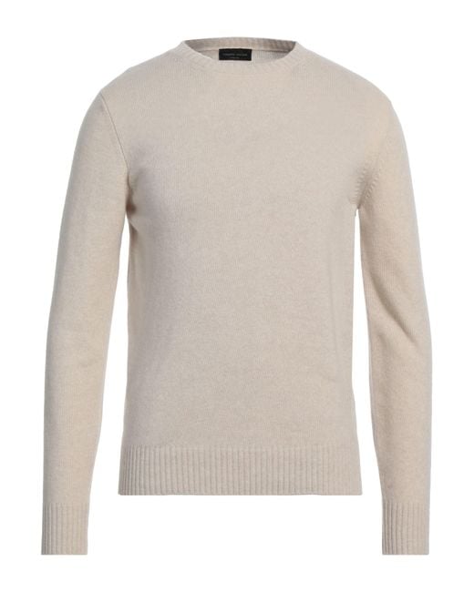 Pullover Roberto Collina pour homme en coloris White