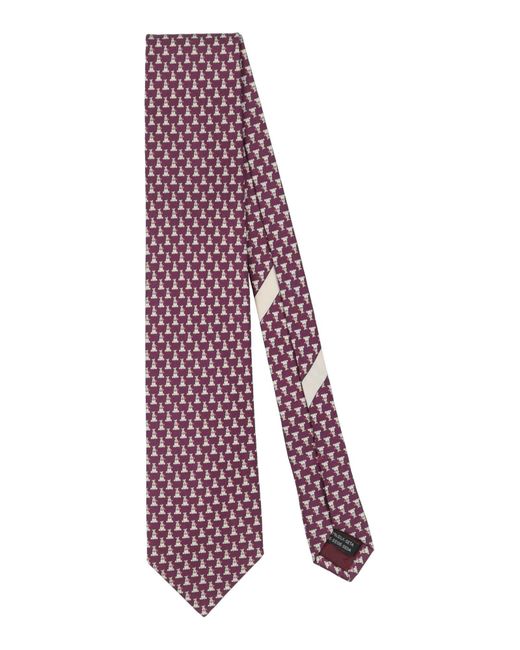 Ferragamo Purple Ties & Bow Ties for men
