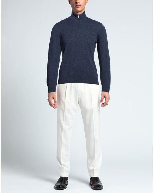 Gran Sasso Blue Turtleneck for men