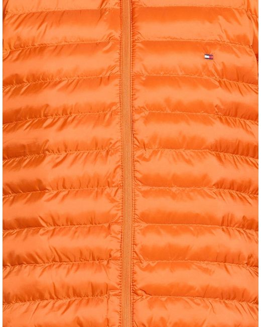 Tommy Hilfiger Orange Puffer Polyester for men