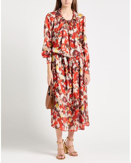 Jijil Red Maxi Dress