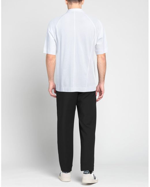 Trussardi White Polo Shirt for men