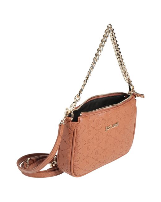 Just Cavalli Brown Handbag