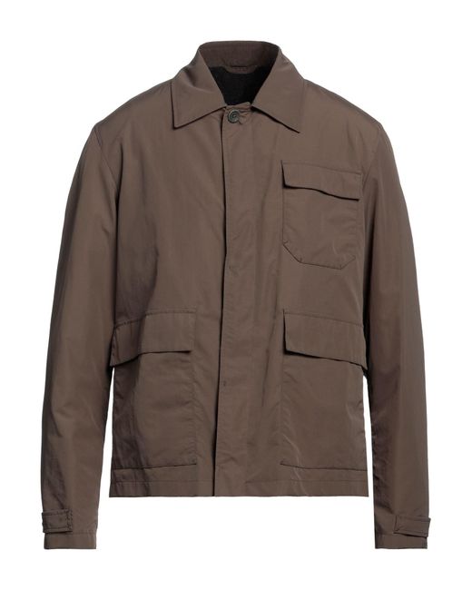 Herno Brown Jacket for men