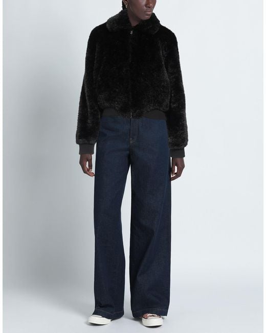 Rag & Bone Black Shearling & Teddy