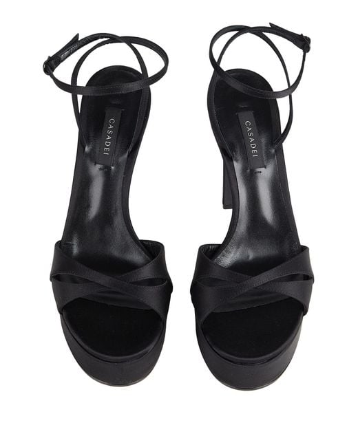 Casadei Black Sandals