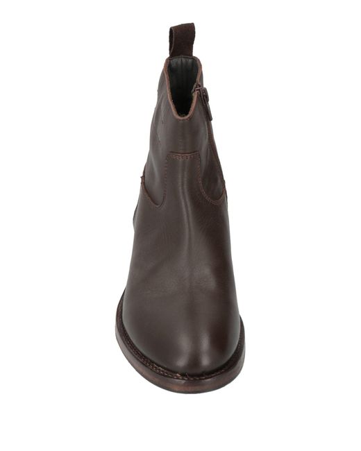 Moma Brown Ankle Boots