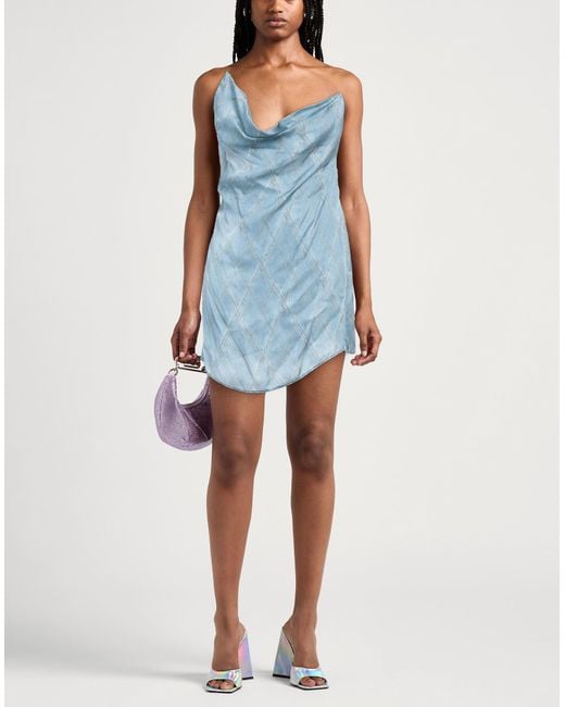 Y. Project Blue Mini Dress Polyester