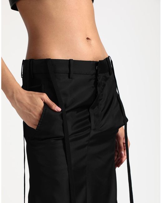 Ann Demeulemeester Black Maxi Skirt