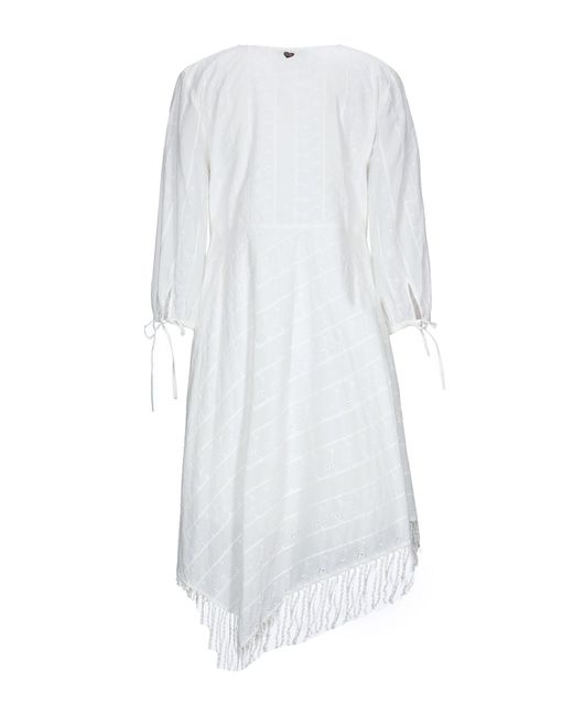 Twinset White Mini Dress