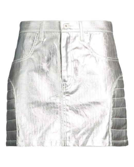 Junya Watanabe White Mini Skirt