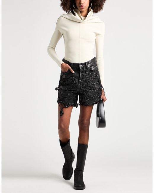 Rick Owens Natural Turtlenecks
