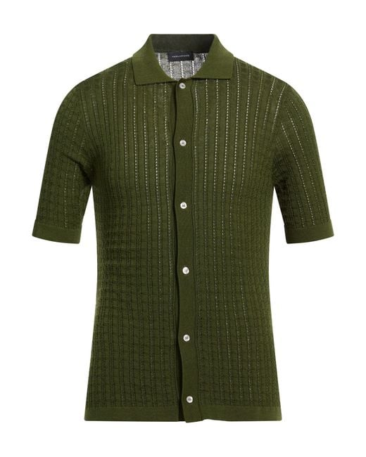 Tagliatore Green Shirts for men