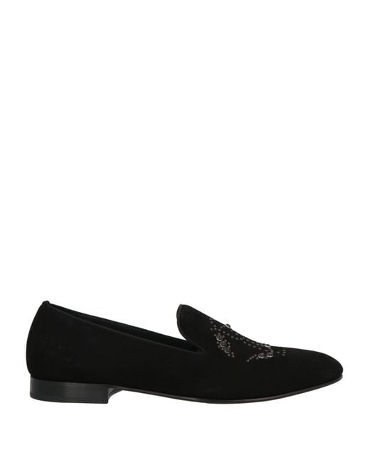 Roberto Cavalli Black Loafer for men