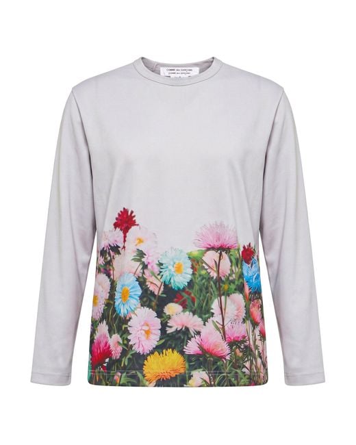 Comme des Garçons White Light T-Shirt Polyester