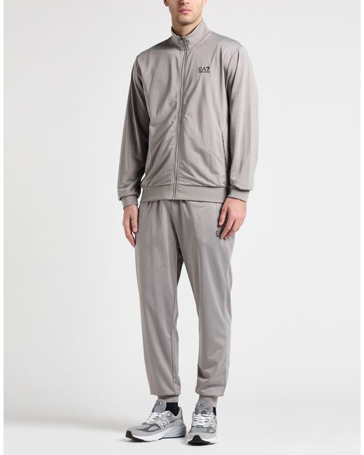 EA7 Gray Tracksuit for men