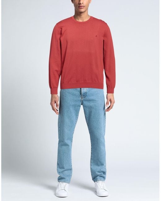 Pullover di Brooksfield in Red da Uomo