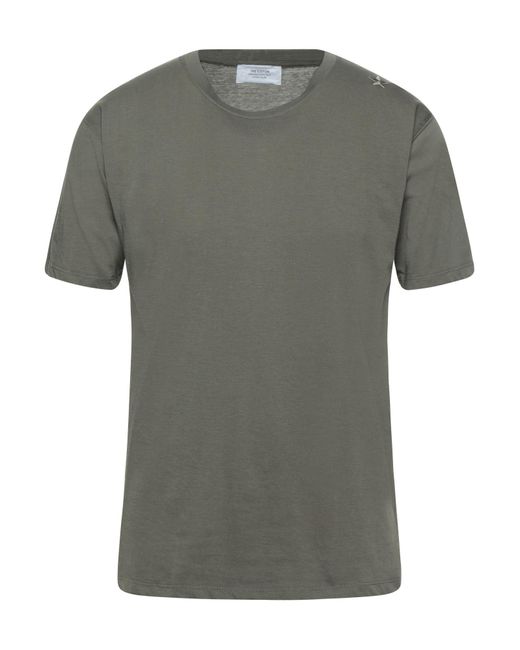 Saucony Gray Military T-Shirt Cotton for men