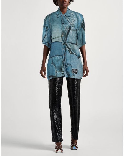 Versace Jeans Couture Blue Hemd