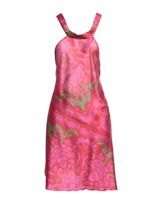 Pinko Pink Midi-Kleid