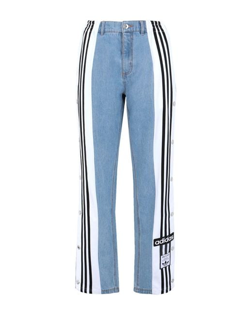 Adidas Originals Blue Denim Pants